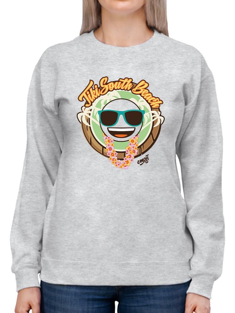 Tiki-South Tribal Beachwear Trendy Graphic Women's Sweatshirt - Bild 5 von 10