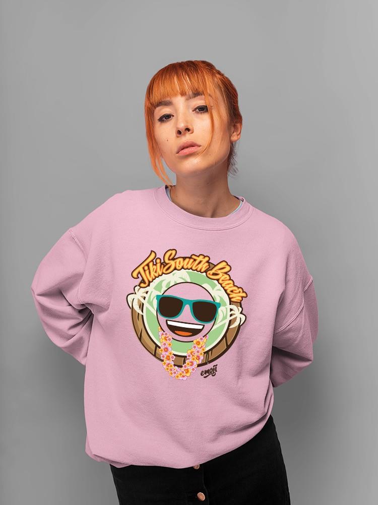 Tiki-South Tribal Beachwear Trendy Graphic Women's Sweatshirt - Bild 9 von 10