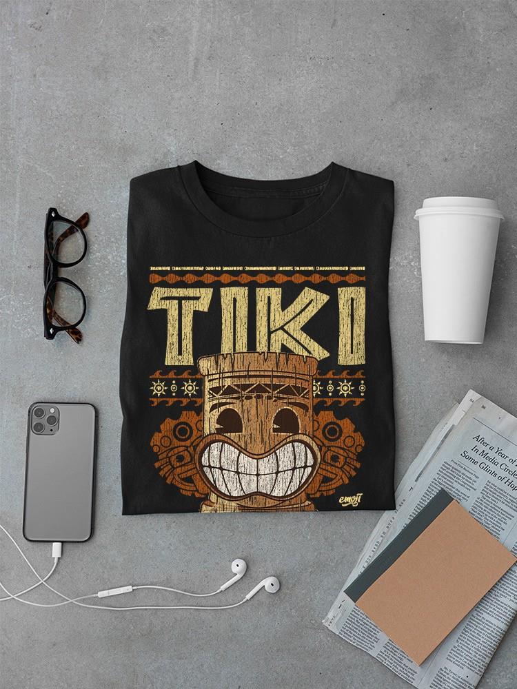 Tiki-Summer Hawaiian Tropical Vibes Men's T-shirt - Picture 7 of 10