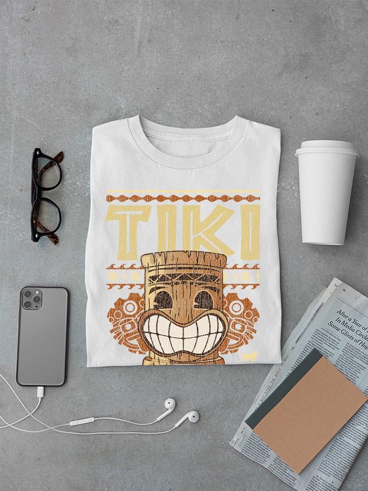 Tiki-Summer Hawaiian Tropical Vibes Men's T-shirt - Picture 10 of 10