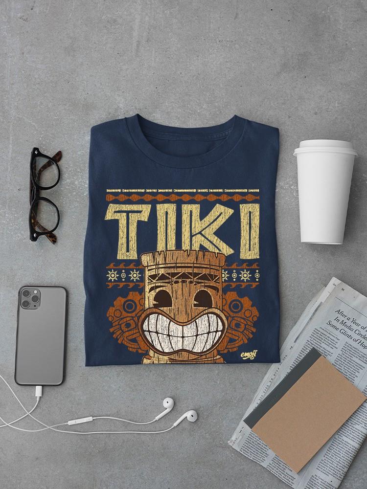 Tiki-Summer Hawaiian Tropical Vibes Men's Tshirt - Picture 10 of 10