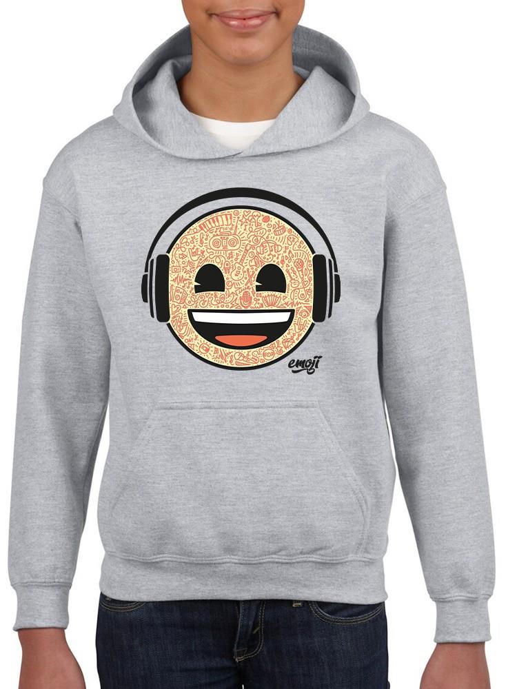 Music Lover Fun Graphic Dj Trendy Graphic Symbol Youth's Hoodie - Picture 11 of 19