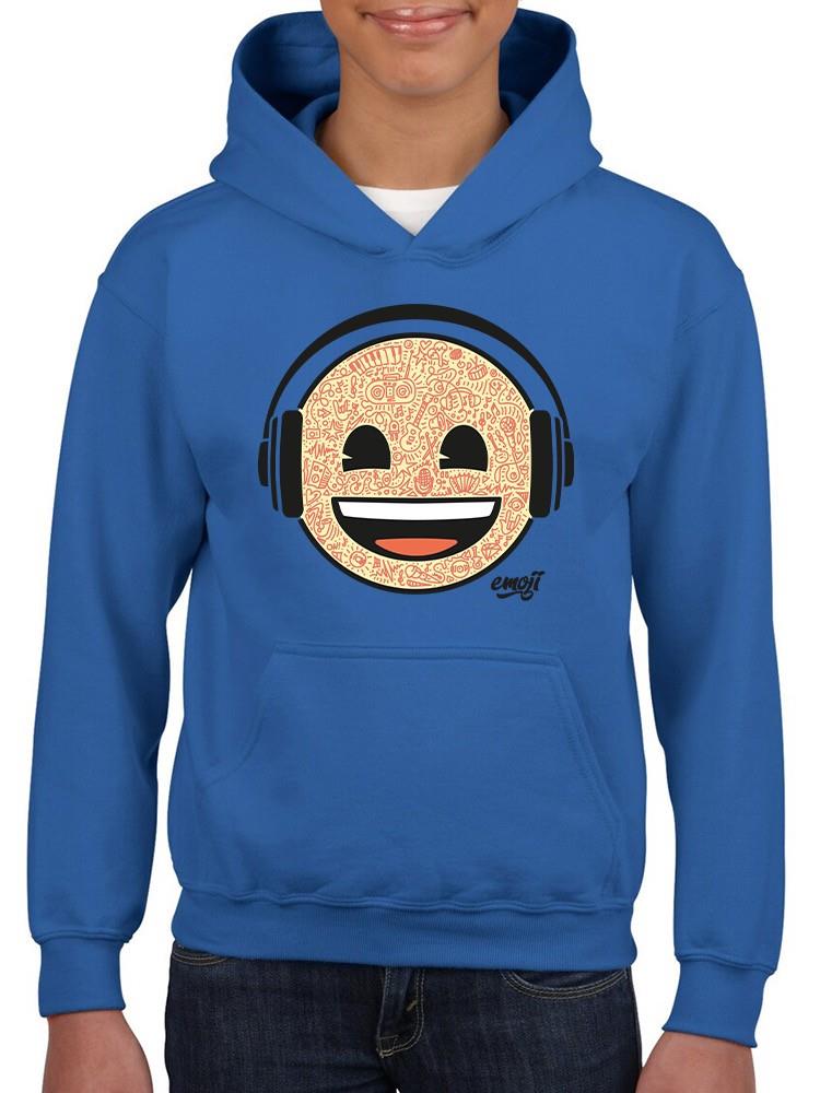 Music Lover Fun Graphic Dj Trendy Graphic Symbol Youth's Hoodie - Picture 17 of 19