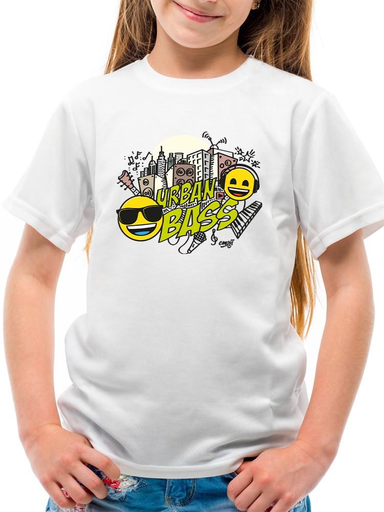 Cool City Urban Bass Trendy Graphic Symbol T-shirt - Picture 8 of 19