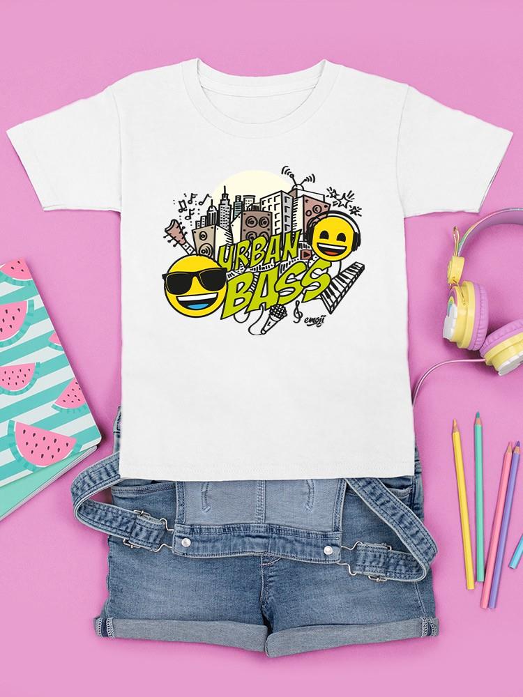 Cool City Urban Bass Trendy Graphic Symbol T-shirt - Picture 10 of 19