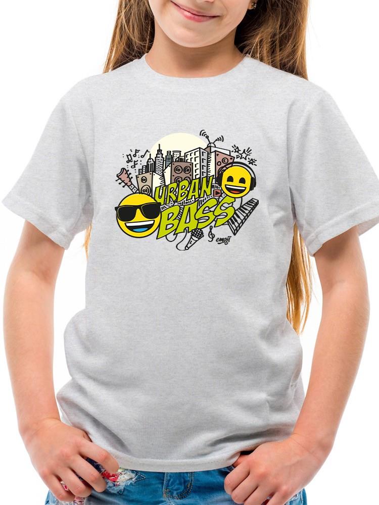Cool City Urban Bass Trendy Graphic Symbol T-shirt - Picture 11 of 19