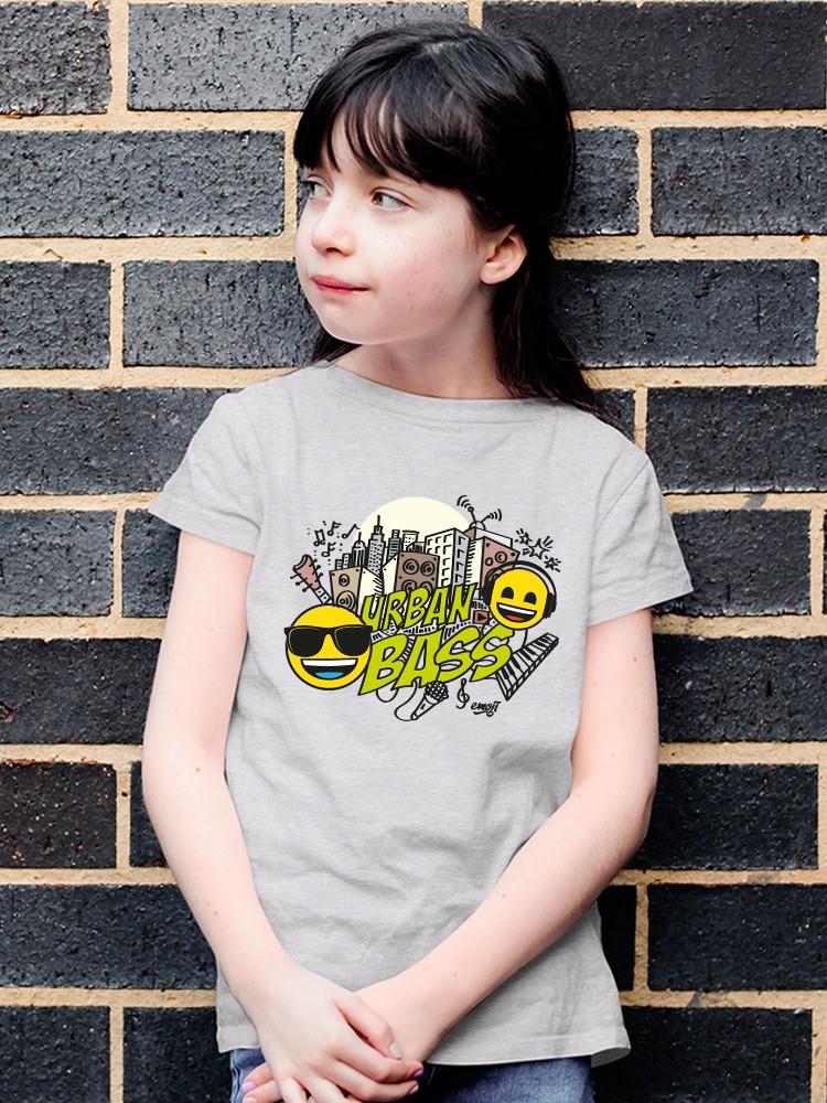 Cool City Urban Bass Trendy Graphic Symbol T-shirt - Picture 12 of 19