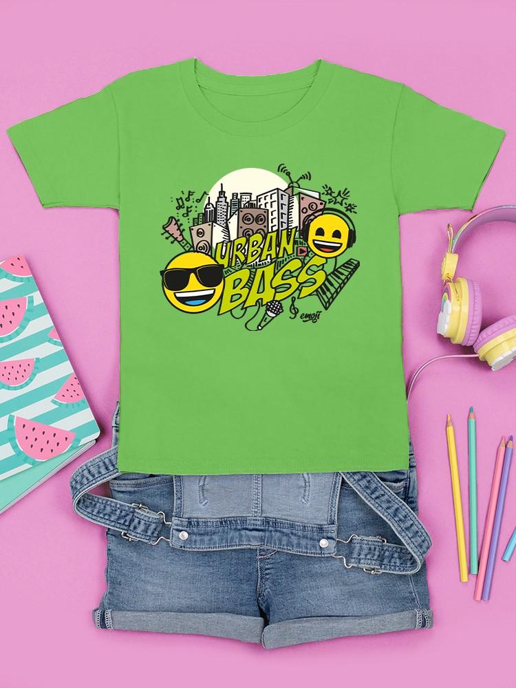 Cool City Urban Bass Trendy Graphic Symbol T-shirt - Picture 16 of 19