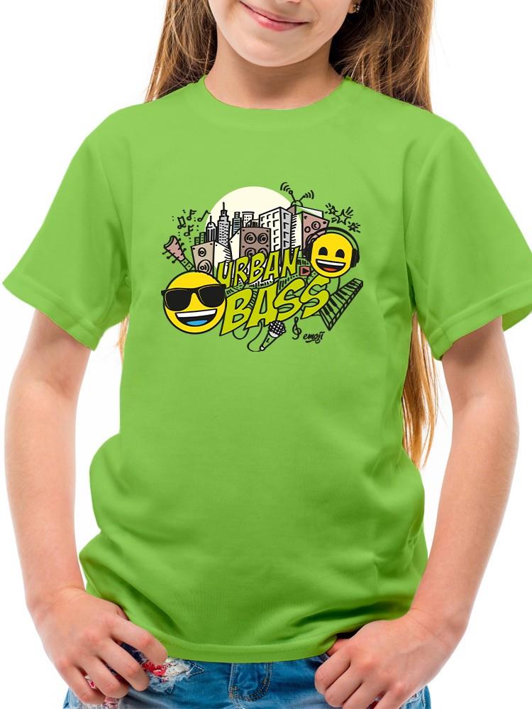 Cool City Urban Bass Trendy Graphic Symbol T-shirt - Picture 14 of 19