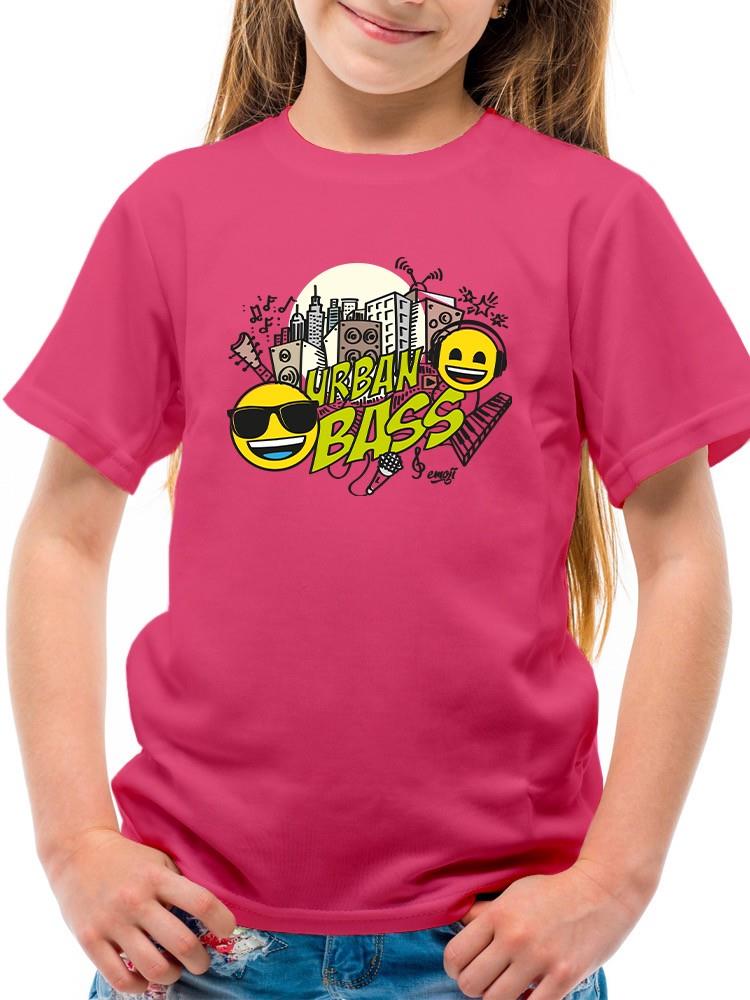 Cool City Urban Bass Trendy Graphic Symbol T-shirt - Picture 17 of 19