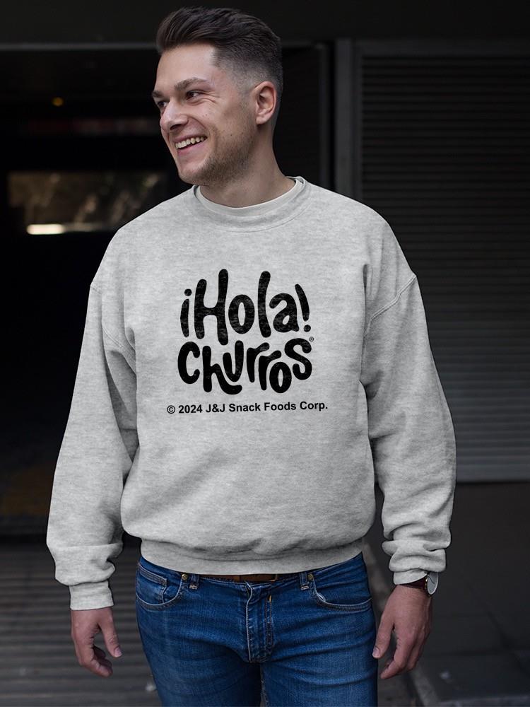 Diseño caprichoso de amante del churro - Sudadera retro con temática de bocadillos para hombre - Imagen 12 de 16