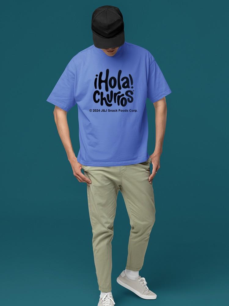 Caprichoso Churro Lover Design - Camiseta retro con temática de bocadillos para hombre - Imagen 9 de 13