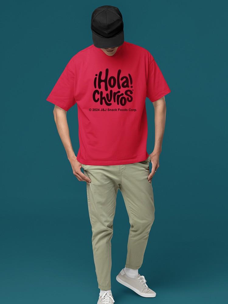Caprichoso Churro Lover Design - Camiseta retro con temática de bocadillos para hombre - Imagen 12 de 13