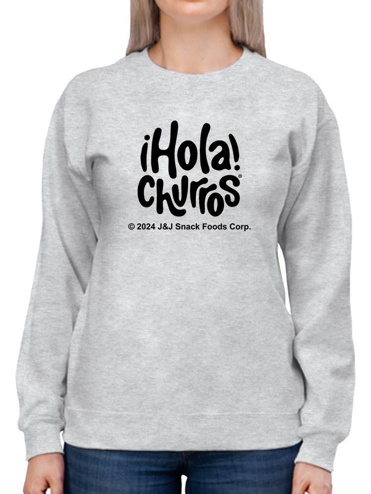Skurriles Churro Liebhaber Design - Retro Snack-Thema Artwork Damen Sweatshirt - Bild 8 von 13