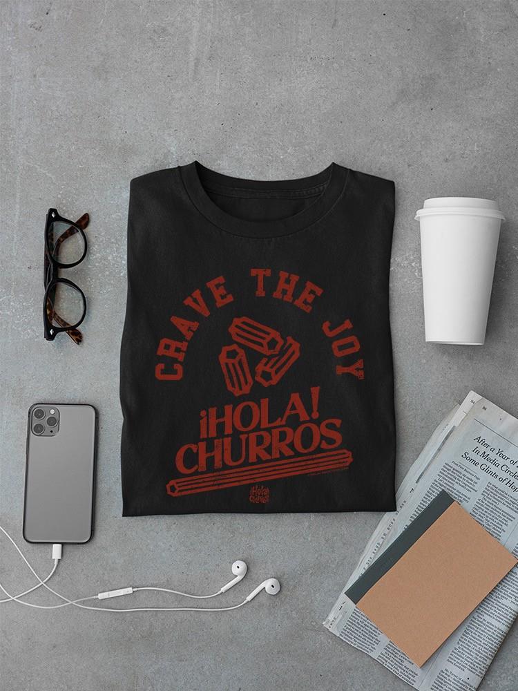 Crave The Joy Churro Art - Retro Dessert Men's T-shirt - Picture 7 of 13