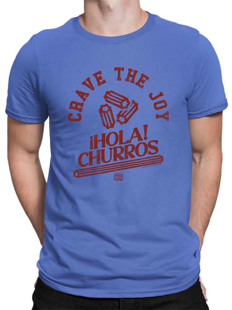 Crave The Joy Churro Art - Retro Dessert Men's T-shirt - Picture 11 of 13