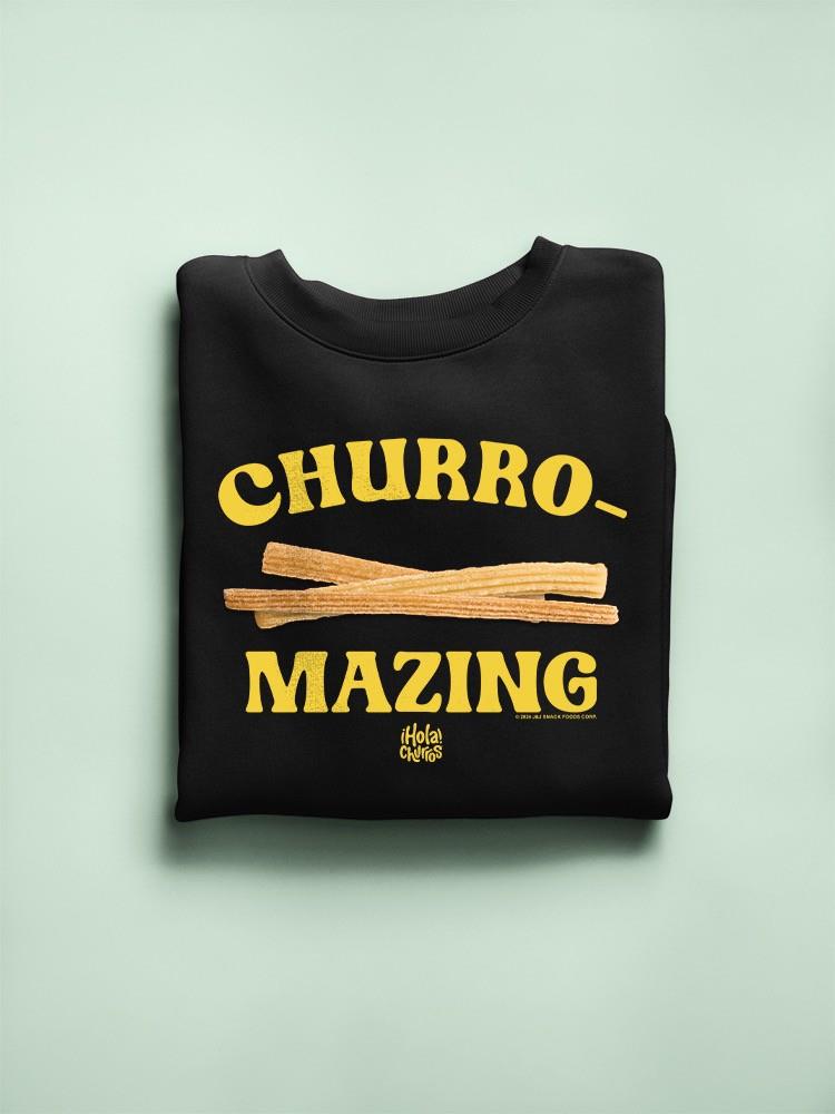 Churro-Mazing Divertido Retro Diseño Foodie Sudadera Para Hombre - Imagen 7 de 13