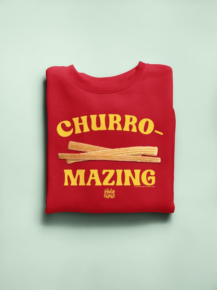 Churro-Mazing Divertido Retro Diseño Foodie Sudadera Para Hombre - Imagen 10 de 13
