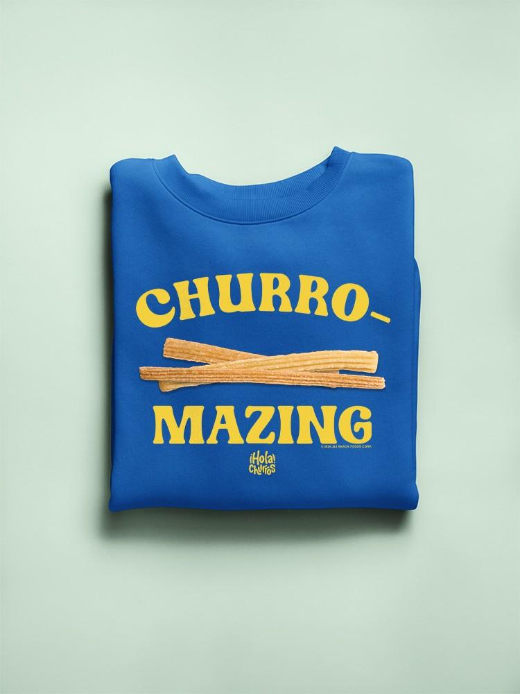 Churro-Mazing Divertido Retro Diseño Foodie Sudadera Para Hombre - Imagen 13 de 13