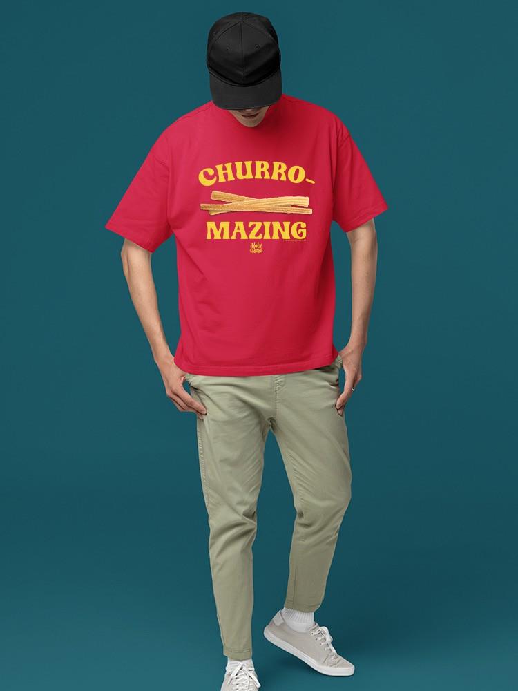 Churro-Mazing Fun Re Tro Foodie Design Men's T-shirt - Picture 15 of 19