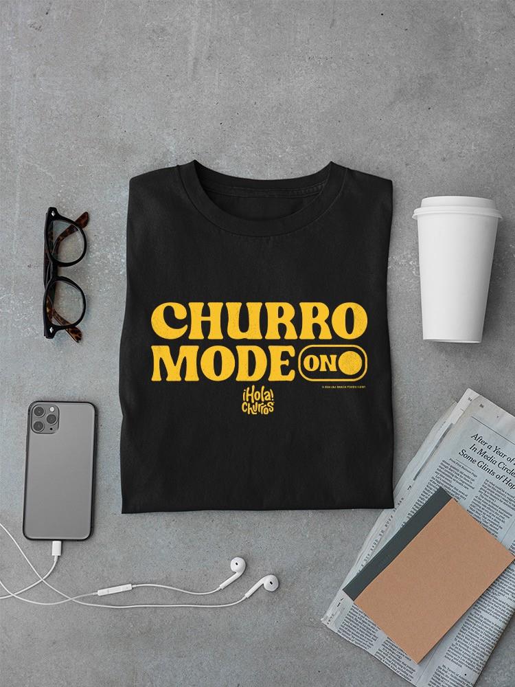 Camiseta para hombre Churro Mode On Bold diseño retro - Imagen 7 de 19