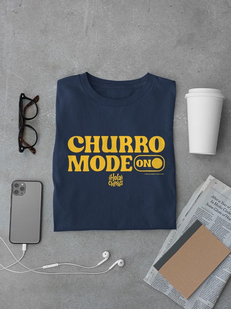 Camiseta para hombre Churro Mode On Bold diseño retro - Imagen 10 de 19