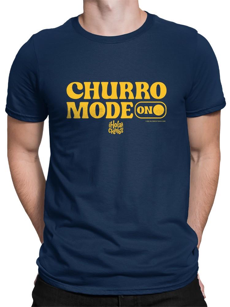 Camiseta para hombre Churro Mode On Bold diseño retro - Imagen 8 de 19