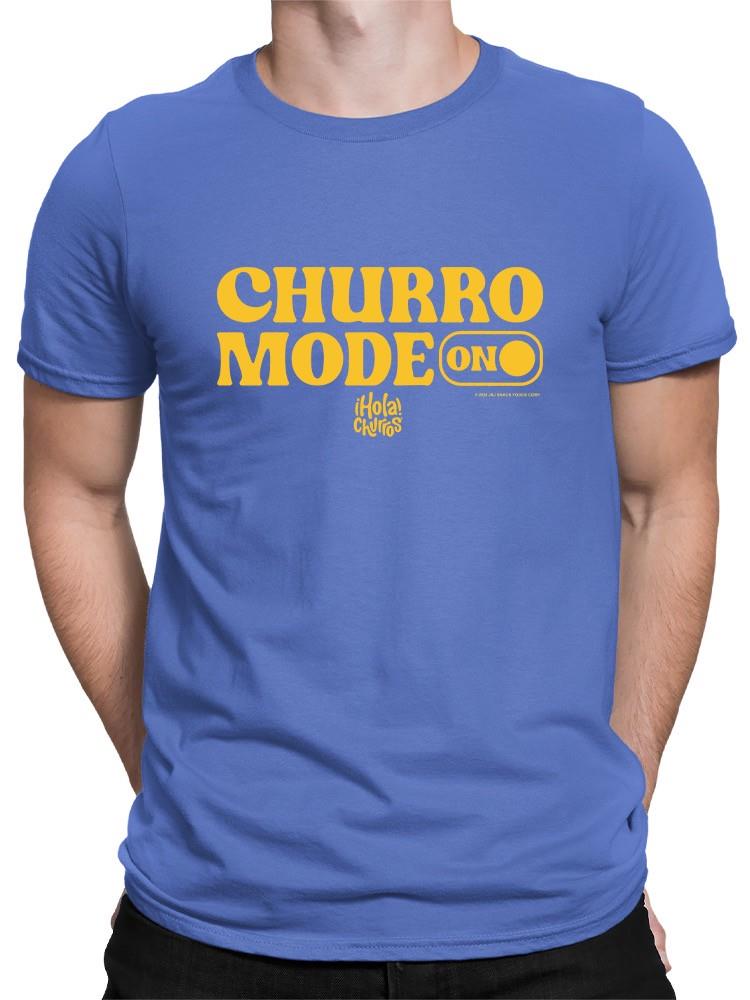 Camiseta para hombre Churro Mode On Bold diseño retro - Imagen 11 de 19