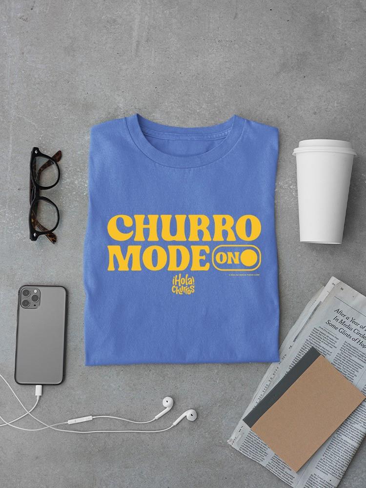 Camiseta para hombre Churro Mode On Bold diseño retro - Imagen 13 de 19