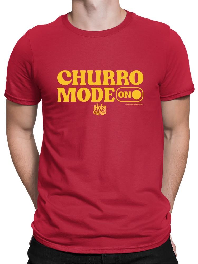 Camiseta para hombre Churro Mode On Bold diseño retro - Imagen 14 de 19