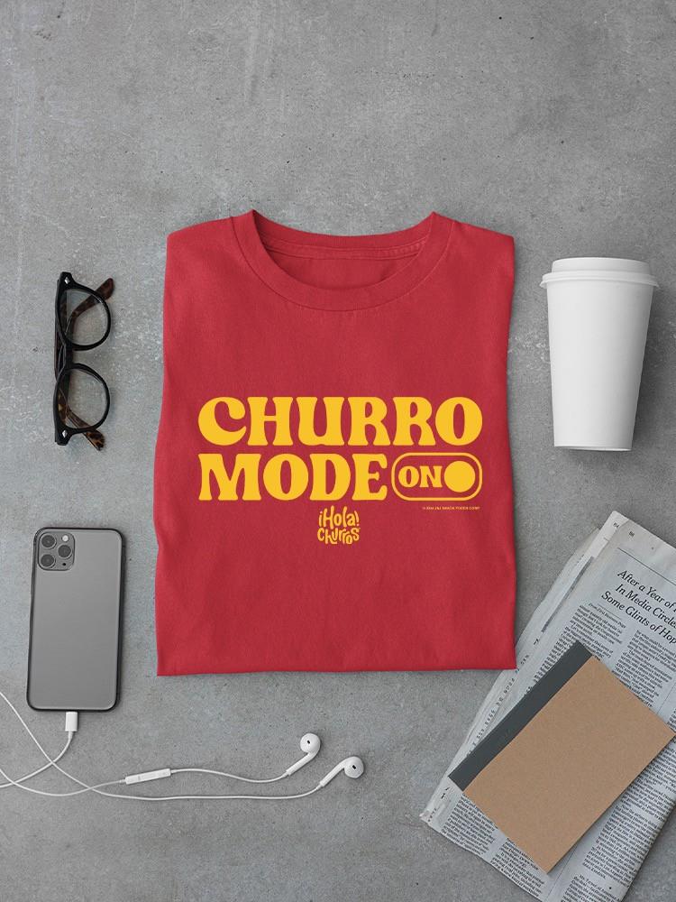 Camiseta para hombre Churro Mode On Bold diseño retro - Imagen 16 de 19