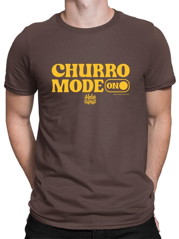 Camiseta para hombre Churro Mode On Bold diseño retro - Imagen 17 de 19