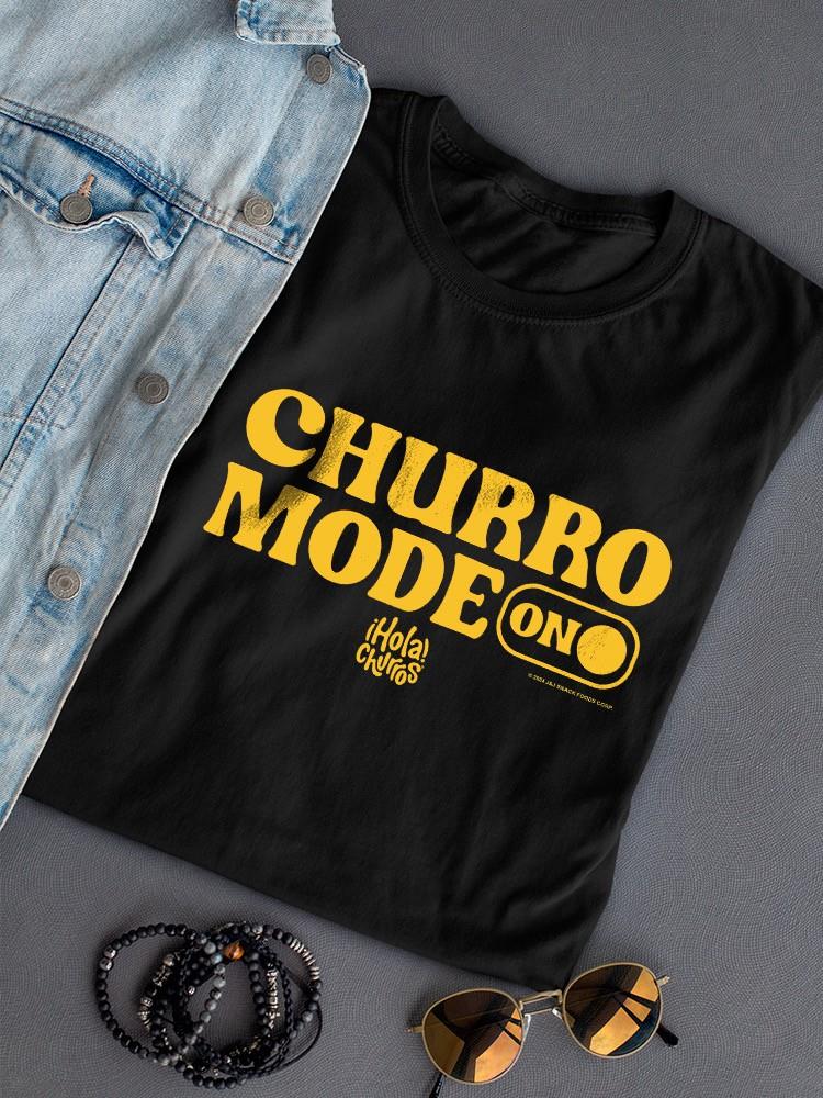 Churro Mode On Bold Retro Design Women's T-shirt - Picture 7 of 22
