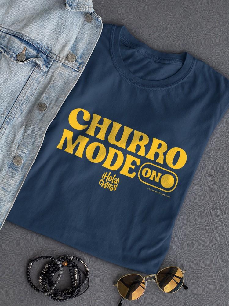 Churro Mode On Bold Retro Design Women's T-shirt - Picture 10 of 22