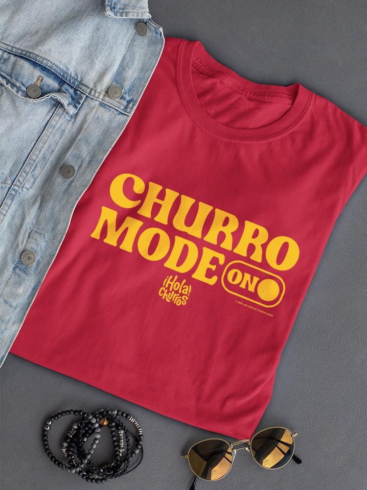 Churro Mode On Bold Retro Design Women's T-shirt - Picture 19 of 22