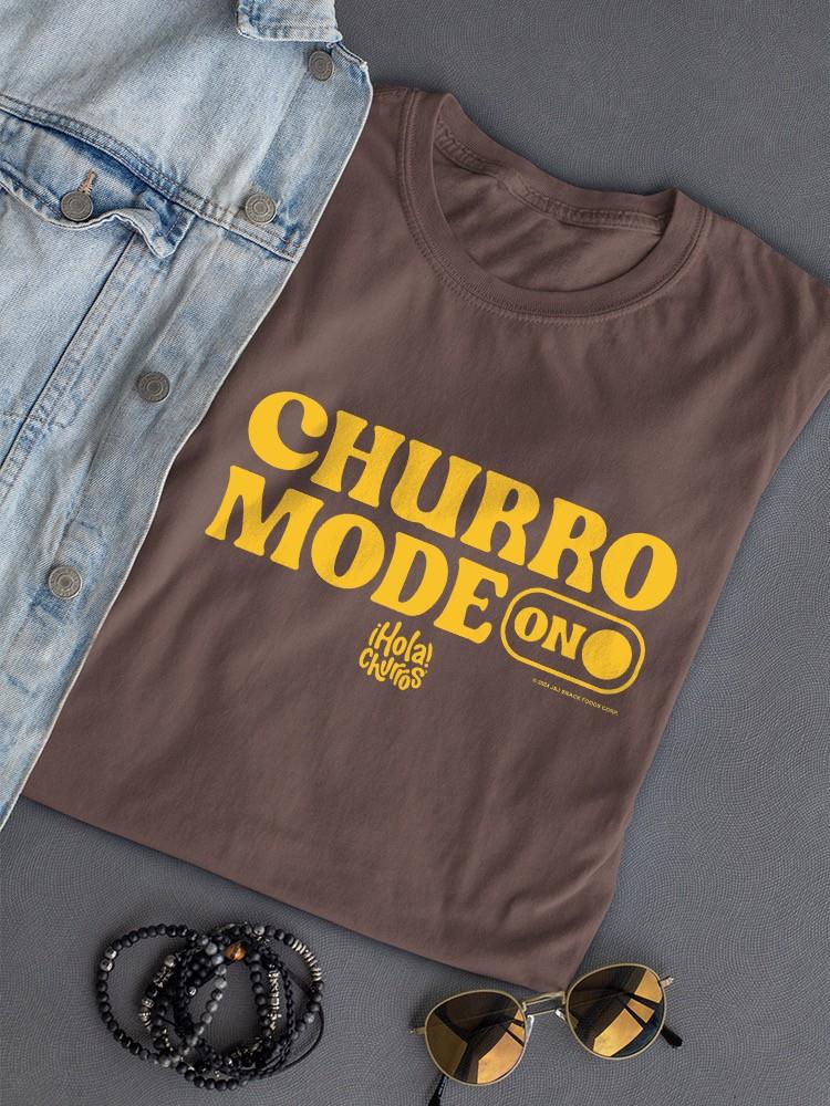 Churro Mode On Bold Retro Design Women's T-shirt - Picture 22 of 22