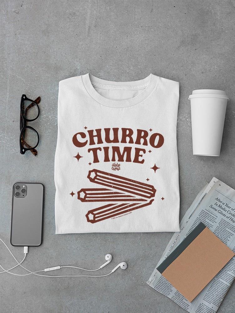 Churro Time Retro Starry Snack Men's T-shirt - Picture 7 of 7