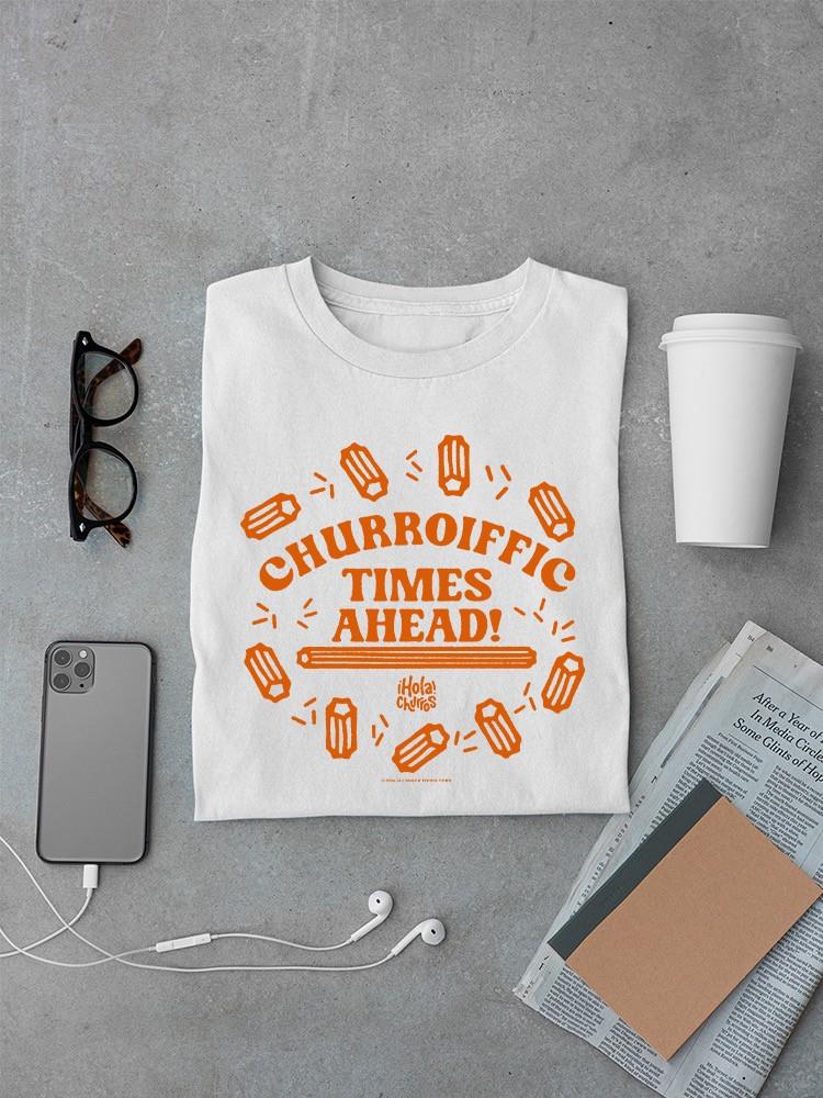 Churroiffic Times Ahead Fun Snack Graphic Men's T-shirt - Picture 10 of 13