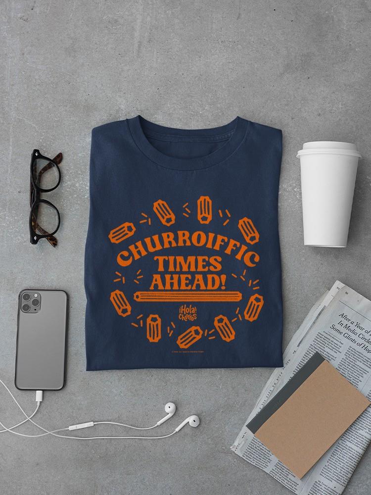 Churroiffic Times Ahead Fun Snack Graphic Men's T-shirt - Picture 13 of 13