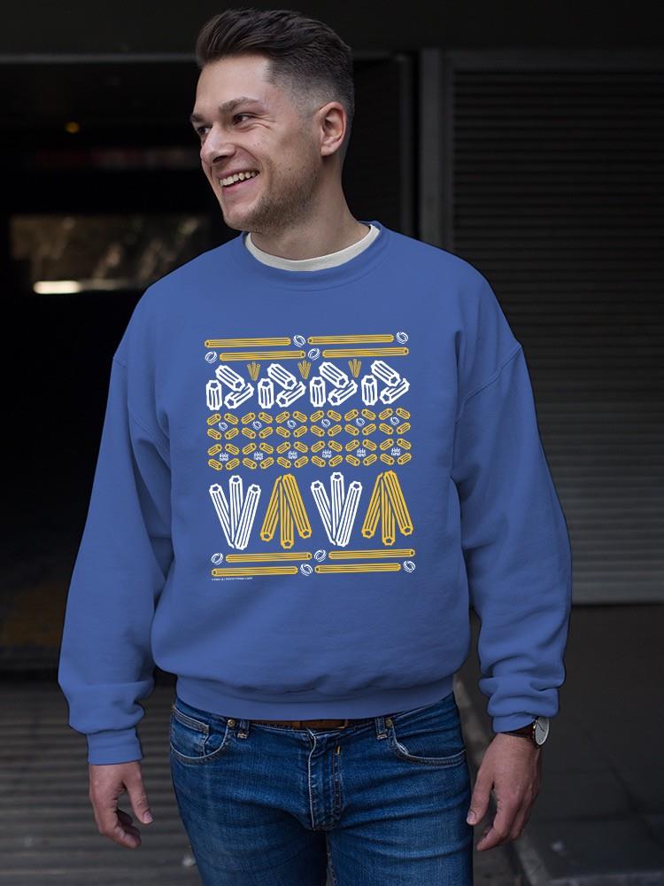 Sudadera para hombre con estampado de fiesta estampado de churro - Imagen 12 de 13