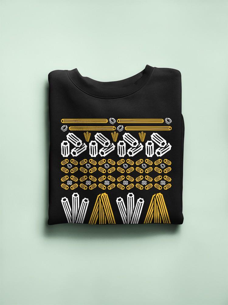 Sudadera para mujer con estampado de fiesta con estampado de churro - Imagen 7 de 16