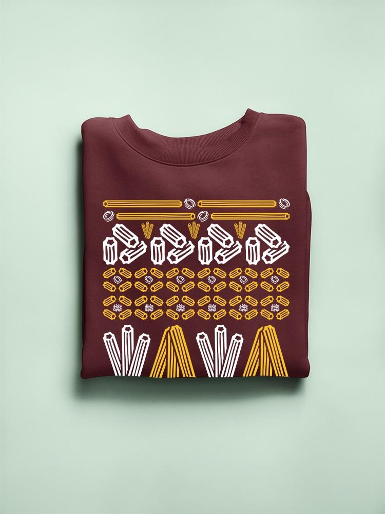 Sudadera para mujer con estampado de fiesta con estampado de churro - Imagen 13 de 16