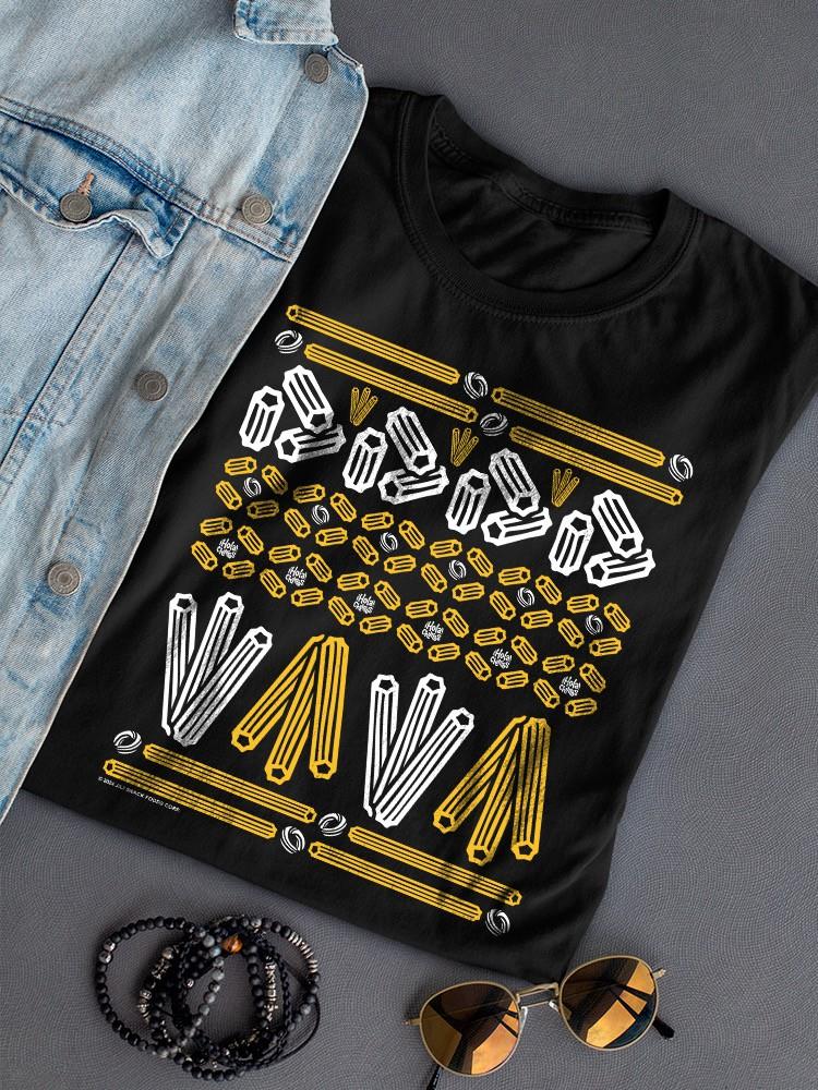 Camiseta para mujer con estampado de fiesta estampado de churro - Imagen 7 de 22