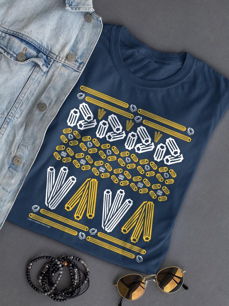 Camiseta para mujer con estampado de fiesta estampado de churro - Imagen 10 de 22