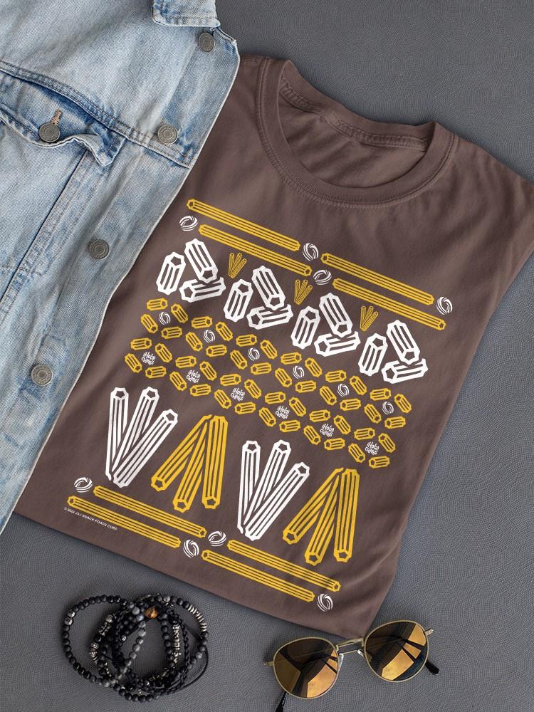 Camiseta para mujer con estampado de fiesta estampado de churro - Imagen 22 de 22