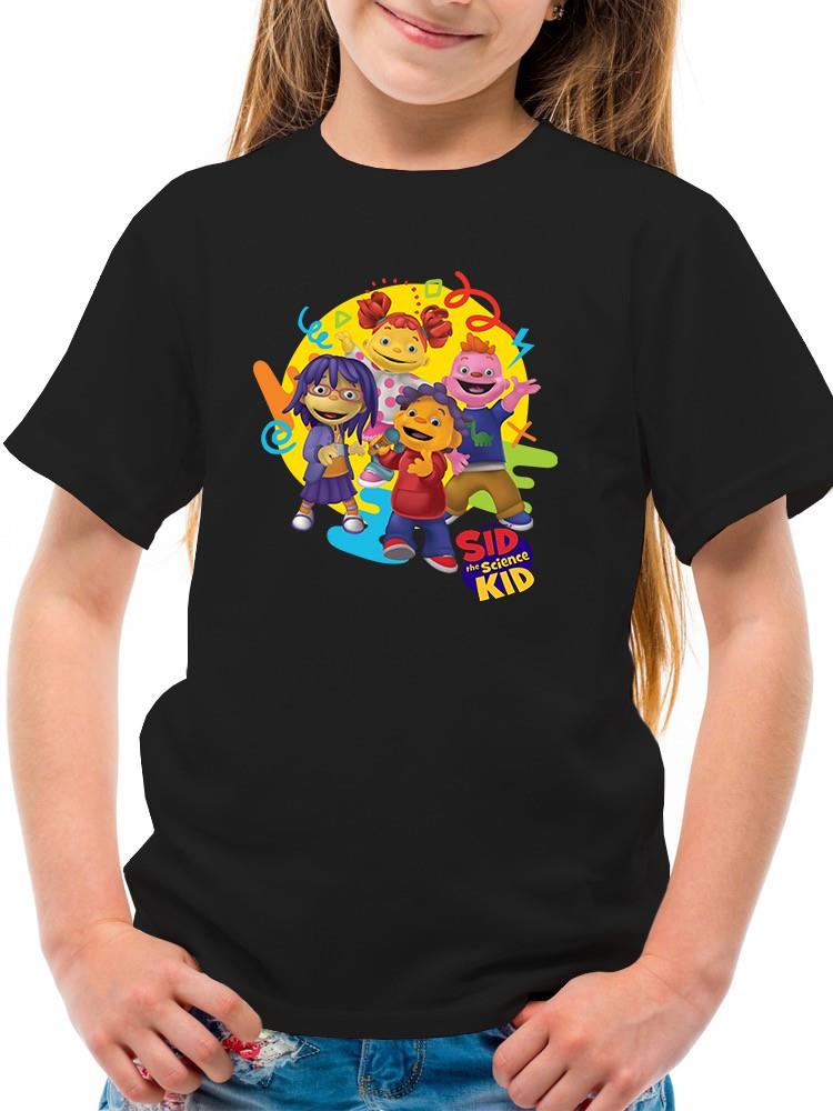 Sid the Science Kind lebendige Charaktergruppe Grafik Jugend T-Shirt - Bild 5 von 22