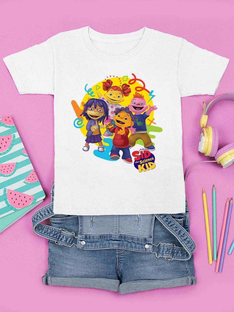 Sid the Science Kind lebendige Charaktergruppe Grafik Jugend T-Shirt - Bild 13 von 22