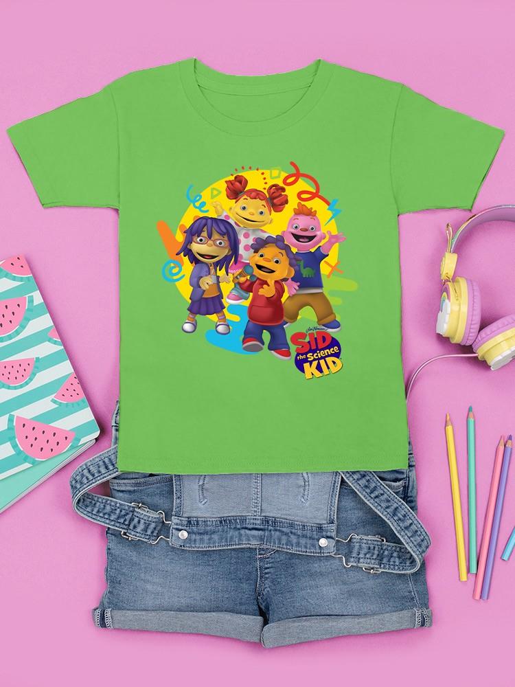 Sid the Science Kind lebendige Charaktergruppe Grafik Jugend T-Shirt - Bild 19 von 22