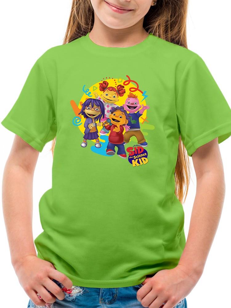 Sid the Science Kind lebendige Charaktergruppe Grafik Jugend T-Shirt - Bild 17 von 22