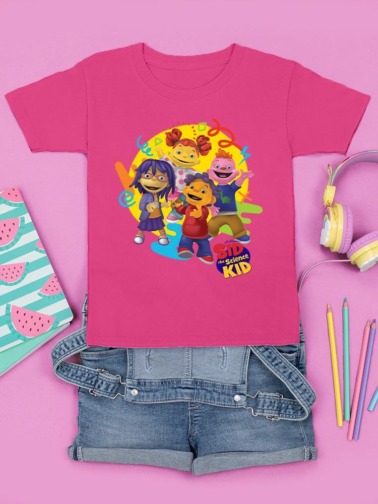 Sid the Science Kind lebendige Charaktergruppe Grafik Jugend T-Shirt - Bild 22 von 22